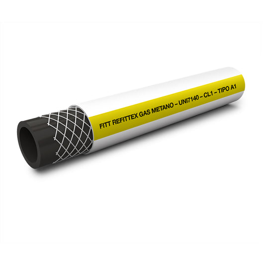 FITT - Tubo 'Refittex' Per Gas Metano Ø Mm 13 X 20 - Rotolo 50 Mt