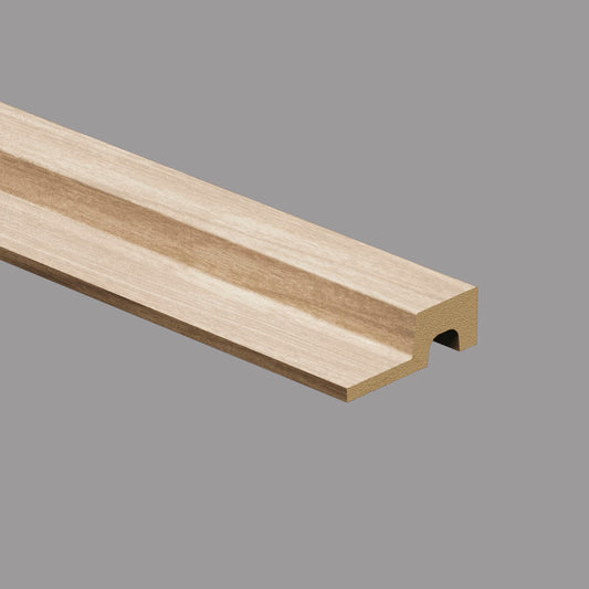 Profilo di Chiusura in Polimeri 63x21x2800 mm Rovere Sbiancato - ARD