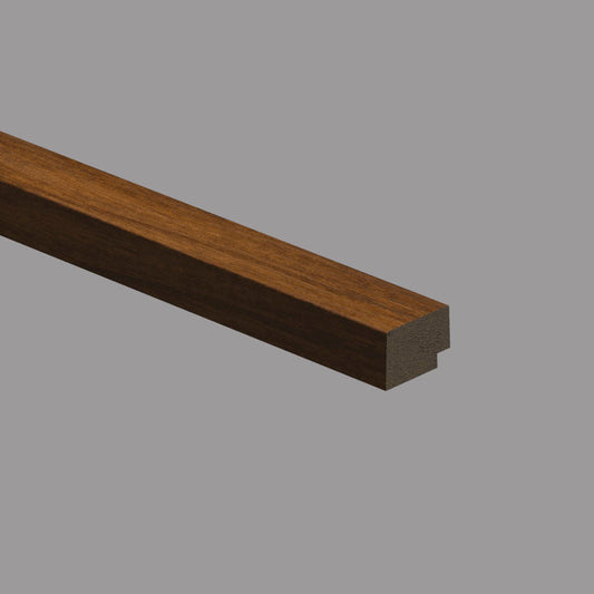 Profilo di Chiusura in Polimeri 31x21x2800 mm Noce - ARD