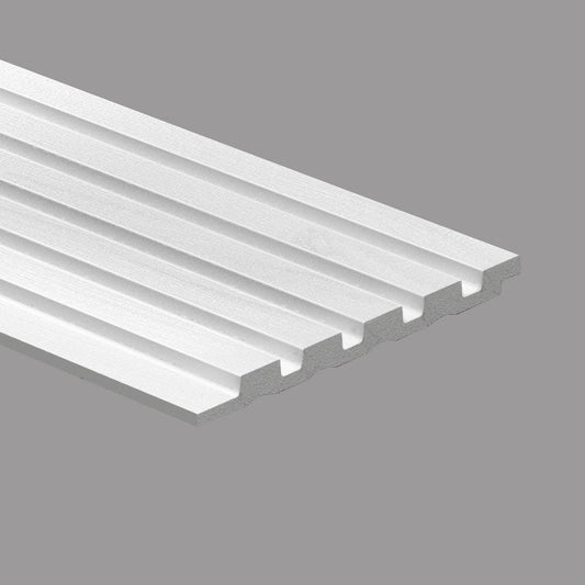 Listellato in Polimeri 160x12x2800 mm Bianco Venato - ARD