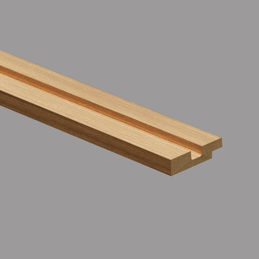 Profilo di Chiusura in Polimeri 50x12x2800 mm Rovere Naturale - ARD