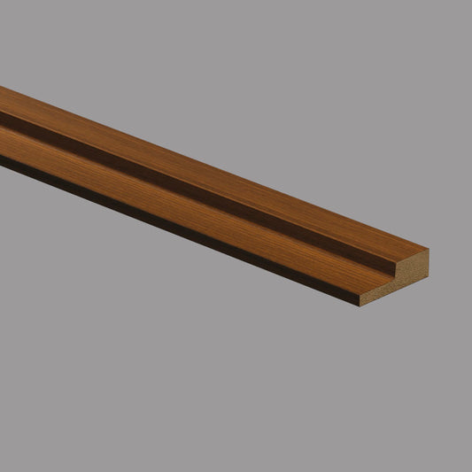 Profilo di Chiusura in Polimeri 40x12x2800 mm Rovere Caldo - ARD