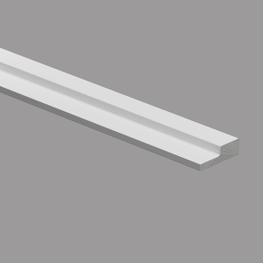 Profilo di Chiusura in Polimeri 40x12x2800 mm Bianco - ARD