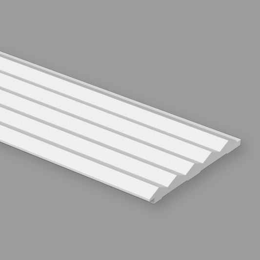 Listellato in Polimeri 130x12x2800 mm Bianco - ARD