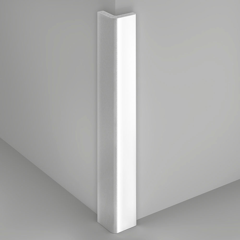 Angolare in Polimero 22x22x3000 mm - Argento Opaco - ARD