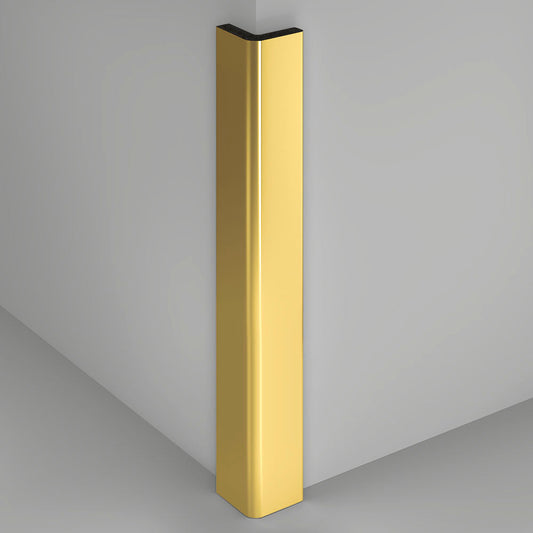 Angolare in Polimero 22x22x3000 mm - Oro Antico - ARD