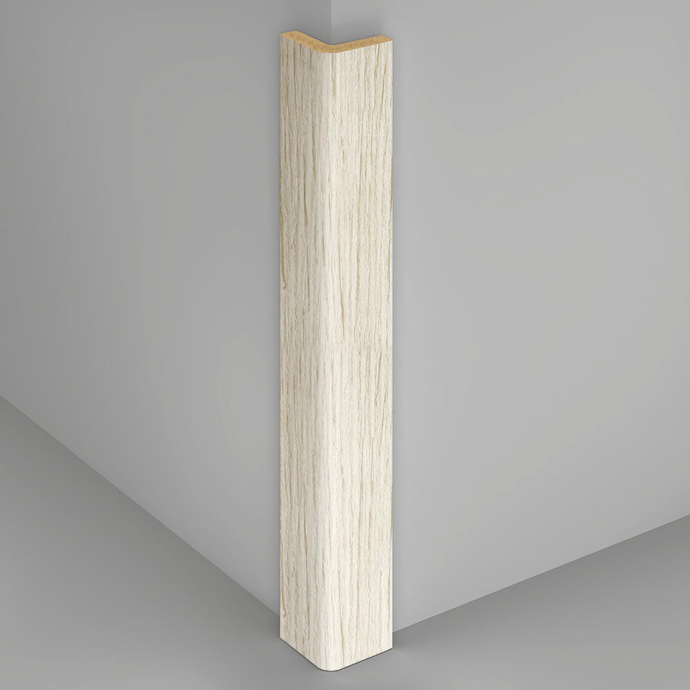 Angolare in Polimero 22x22x3000 mm - Rovere Sbiancato - ARD