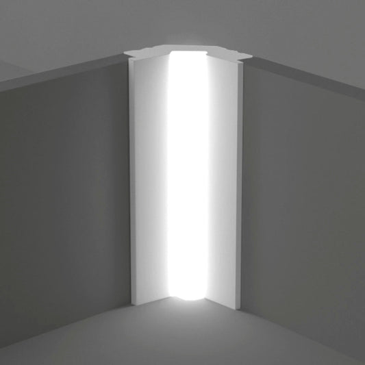 Cornice in Polimeri ad incasso LED 38x66x2700 mm - ARD