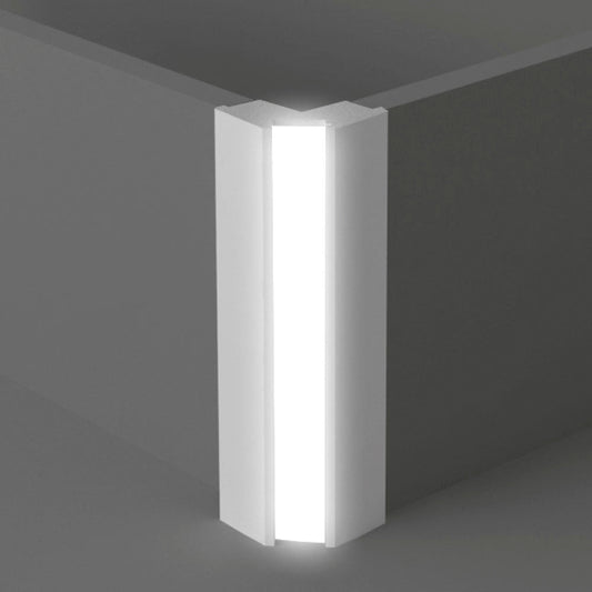 Cornice in Polimeri ad incasso LED 31x59x2700 mm - ARD