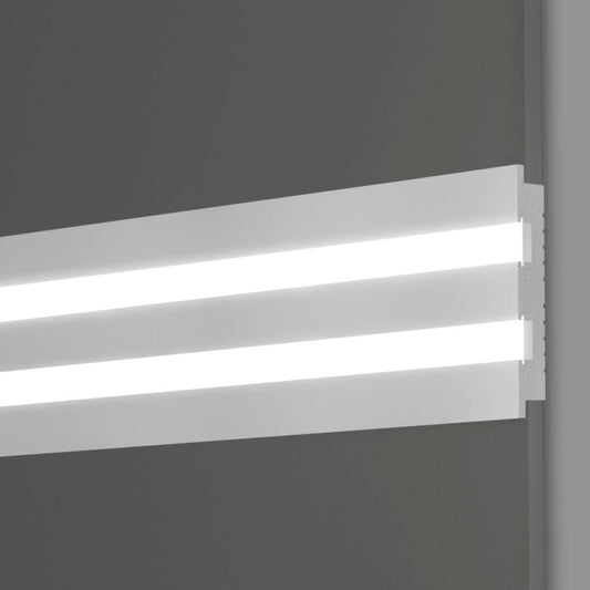 Cornice in Polimeri ad incasso LED 17x110x2700 mm - ARD