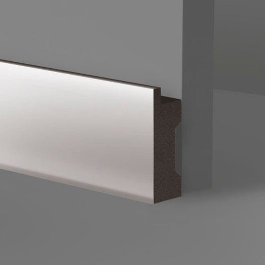 Profilo in Polimeri 39x17x2800 mm Argento Lucido - ARD