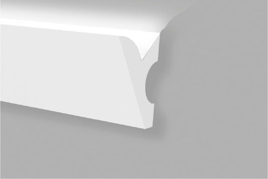 Cornice in Polimero alloggio LED 64x38x2000 mm - ARD