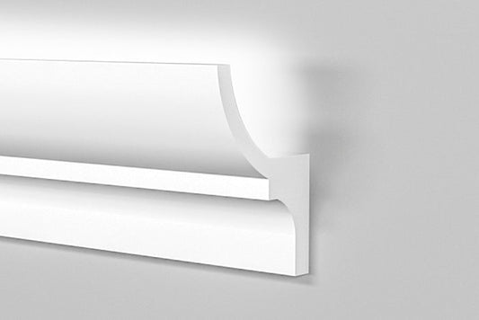 Cornice in Polimero alloggio LED 70x40x2000 mm - ARD