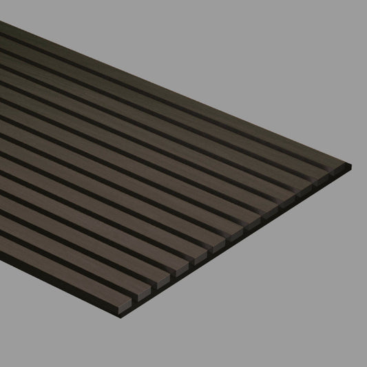 Pannello Acustico in MDF 2700x520 mm - Black Oak - ARD