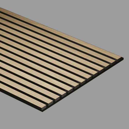 Pannello Acustico in MDF 2700x520 mm - Light Walnut - ARD