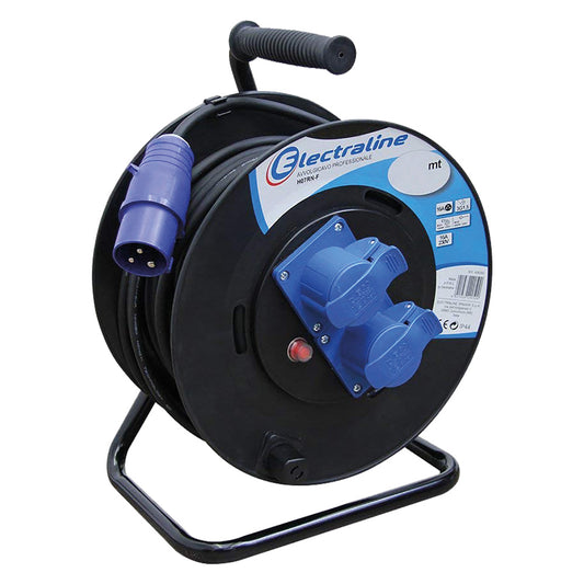 ELECTRALINE - Avvolgicavo Industriale Mt. 30 - Art.49050 COD. 809