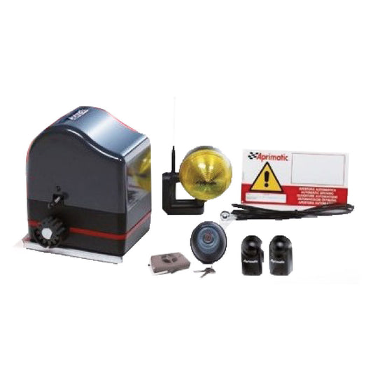 APRIMATIC - Kit Automazione Cancelli Ante Scorrevoli 'Hockenheim 