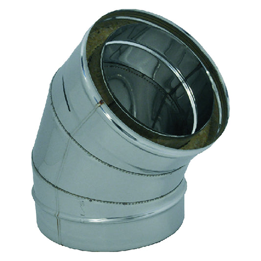 KASART - Gomito Doppia Parete A 45° Ø Cm 25/30 COD. 702634