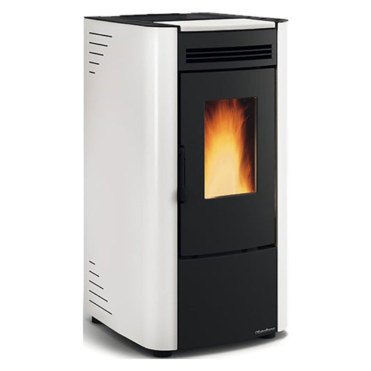 EXTRAFLAME NORDICA - Stufa A Pellet 'Ketty Evo 2.0' Colore Bianco COD.7002120