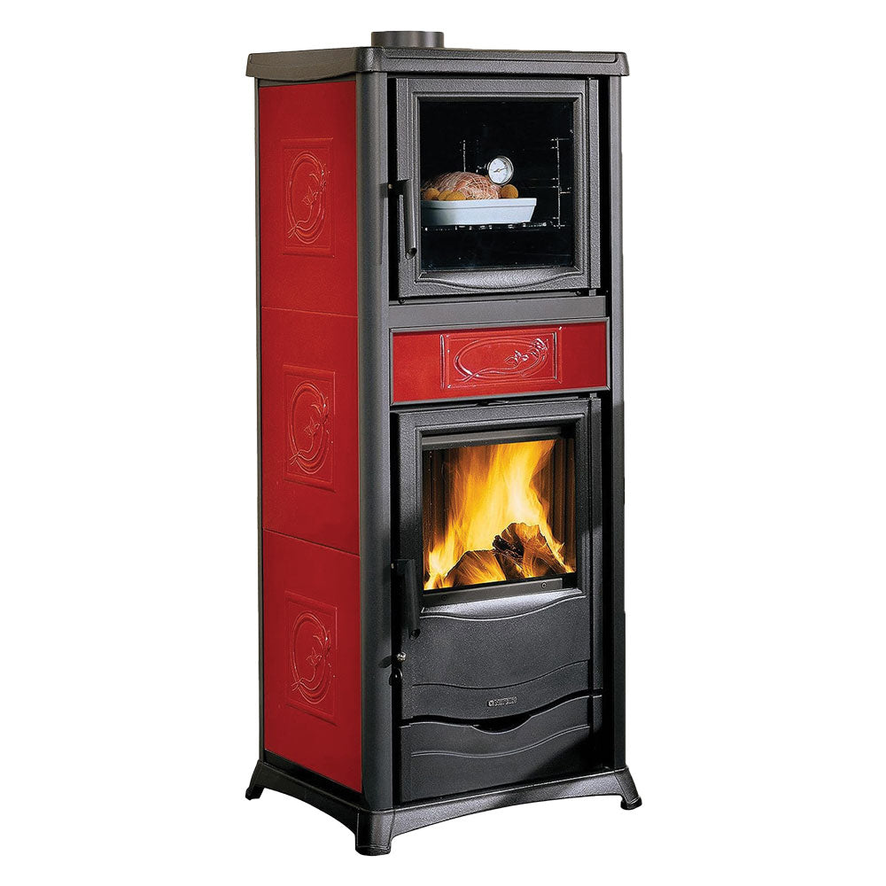 NORDICA EXTRAFLAME - Termostufa A Legna 'Termorossella Plus Forno Dsa 4.0' Colore Pietra Naturale COD.7000684