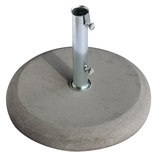 Base Per Ombrellone In Cemento Venezia Ø Cm. 55 - Col. Grigio COD
