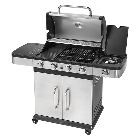 Ompagrill - Barbecue A Gas 'Indianapolis 5 Titanium' Kw 18,45 Cod.8038172