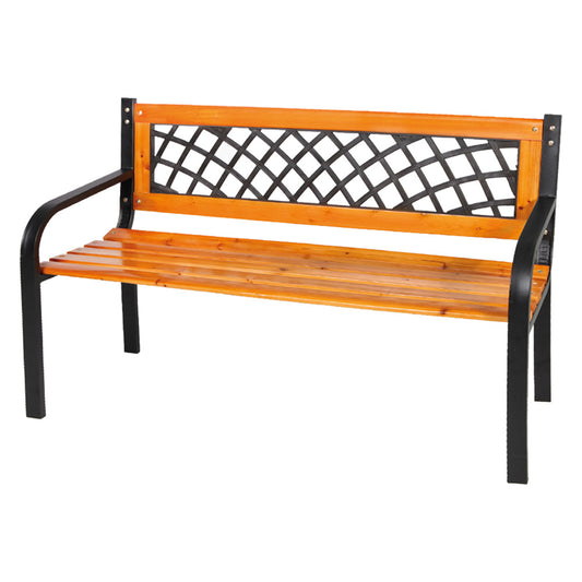 LIF - Panchina 'Gurzia' Cm. 118 X 50 X H.75 - Nera COD. 6130360