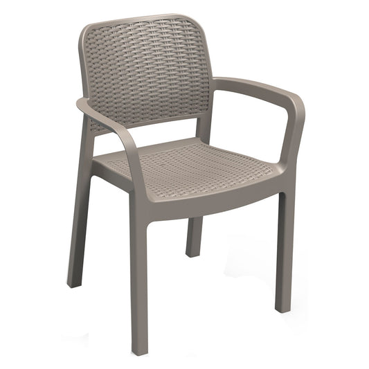 KETER - Sedia In Polipropilene 'Bella' Graphite COD. 6130097