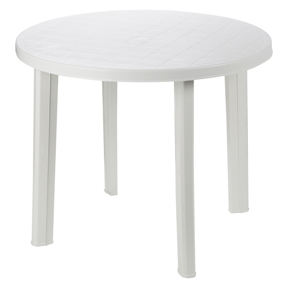IPAEPROGARDEN - Tavolo In Polipropilene 'Tondo' Bianco COD. 61316