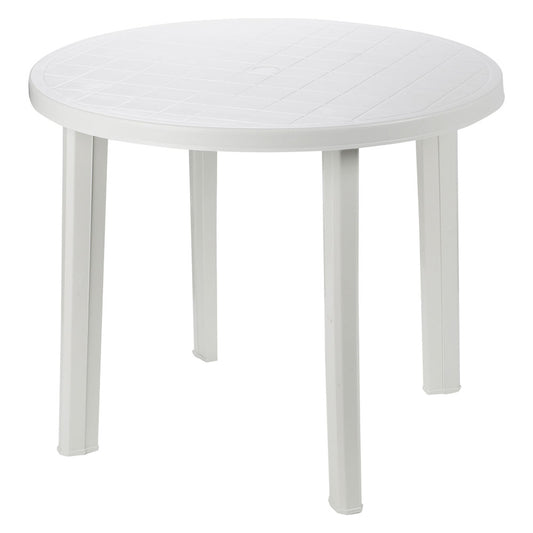 IPAEPROGARDEN - Tavolo In Polipropilene 'Tondo' Bianco COD. 61316
