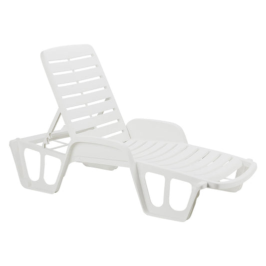 IPAEPROGARDEN - Lettino In Polipropilene Bianco COD. 6131760