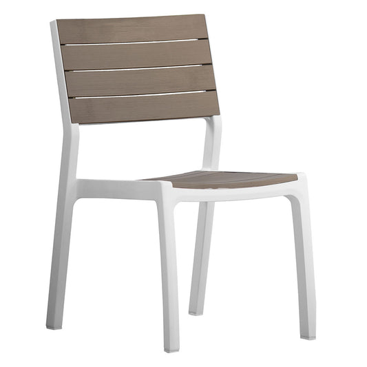 KETER - Sedia In Polipropilene 'Harmony' Bianco/Cappuccino COD. 6