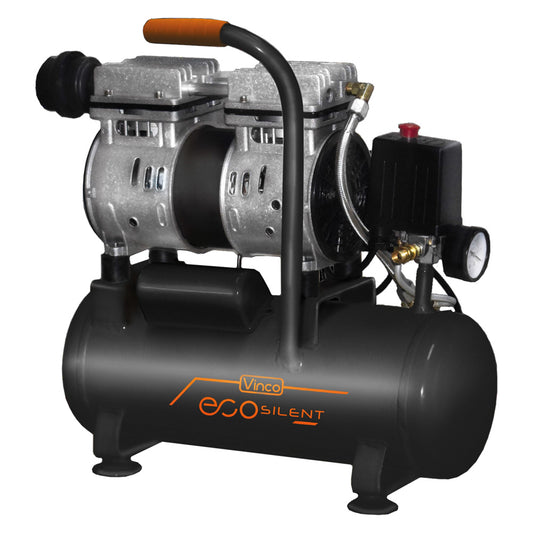 VINCO - Compressore Silenziato Lt. 6 - Hp 0,7 - Oil Free COD. 511