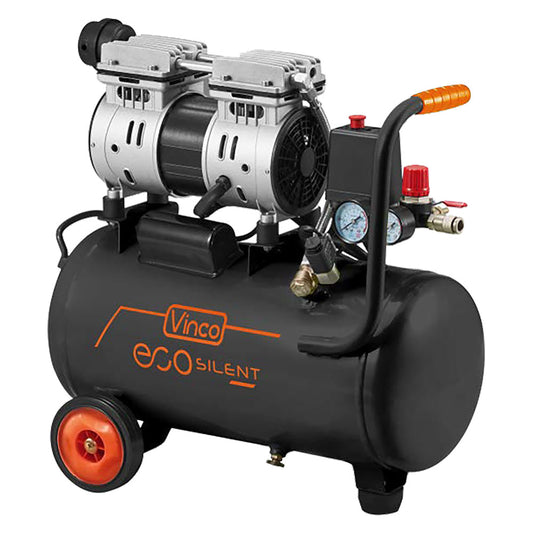 VINCO - Compressore Silenziato Lt.24 - Hp 1 - Oil Free COD. 51132
