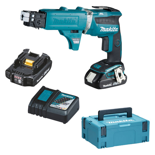 MAKITA - Avvitatore Per Cartongesso 'Dfs452Ajx2' 18V - 2 Ah Litio