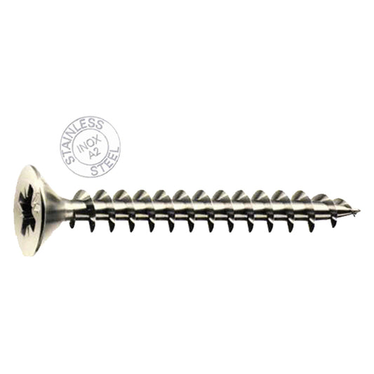 MUSTAD - Vite Per Legno T.S.P. Inox 'Panelvit' Tsp Mm 4 X 60 COD.
