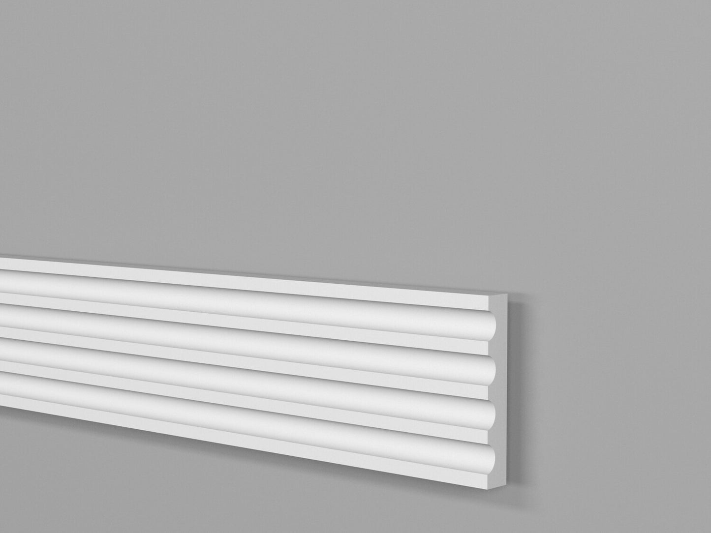 Cornice in Polimeri 66x11x2000 mm - Pilaster & Torus