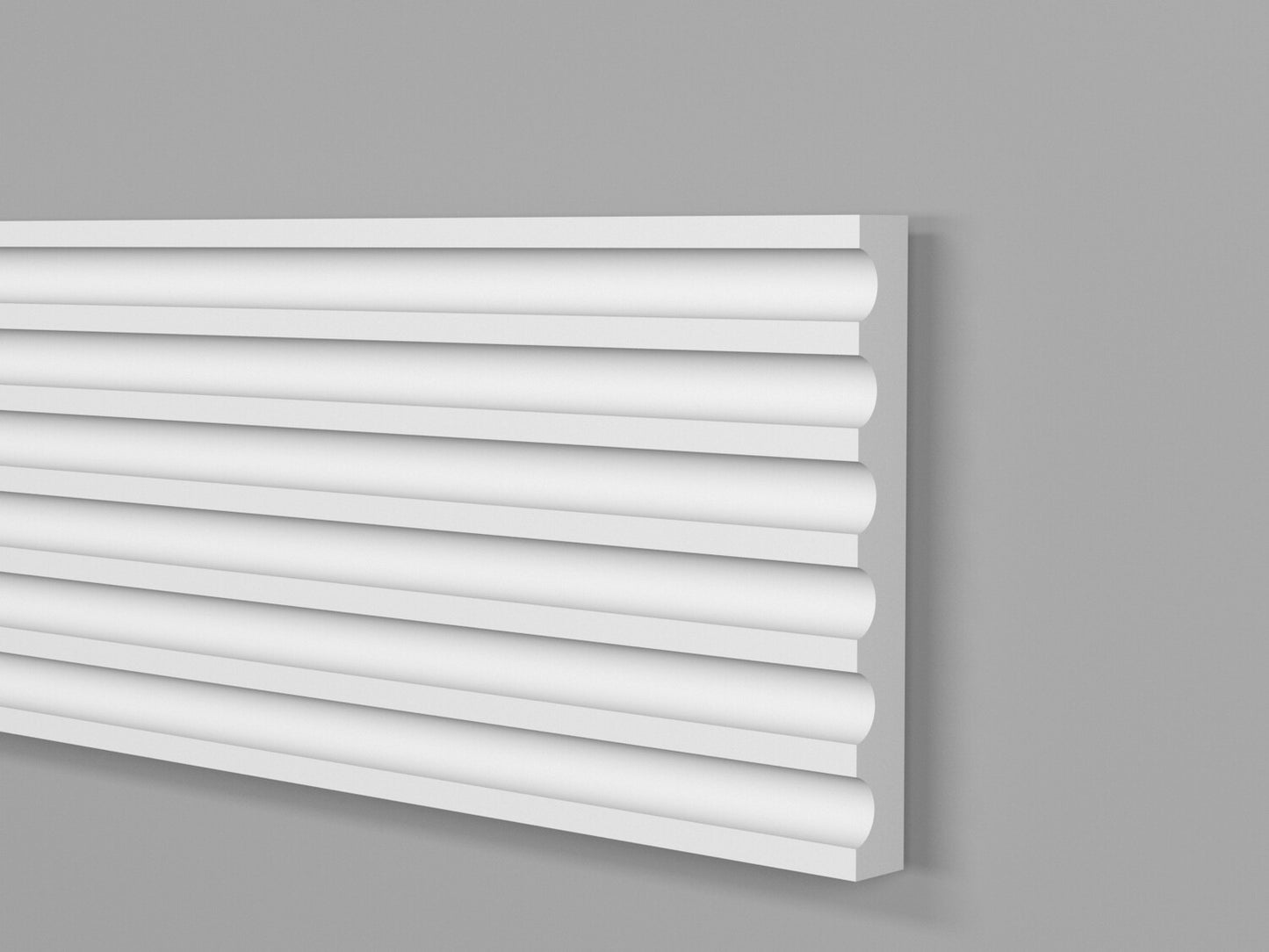 Cornice in Polimeri 125x15x2000 mm - Pilaster & Torus