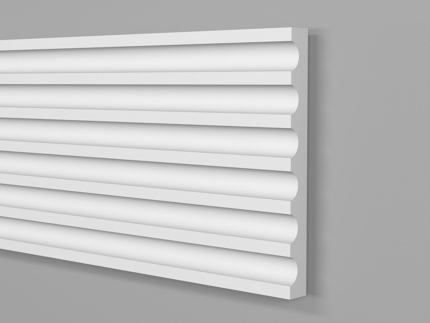 Cornice in Polimeri 150x15x2000 mm - Pilaster & Torus