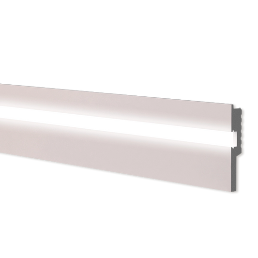Cornice in Polimeri ad incasso LED 16x90x2700 mm - Z LIGHTING