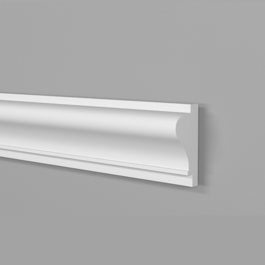 Cornice decorativa per pareti in duropolimero 2000x37x15mm