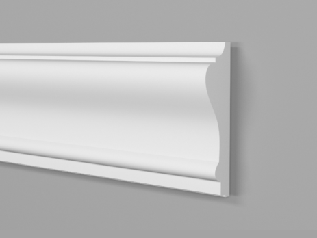 Cornice decorativa per pareti in duropolimero 2000x60x20mm