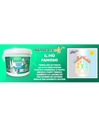 NANOCERAMIX ADDITIVO TERMO RIFLETTENTE